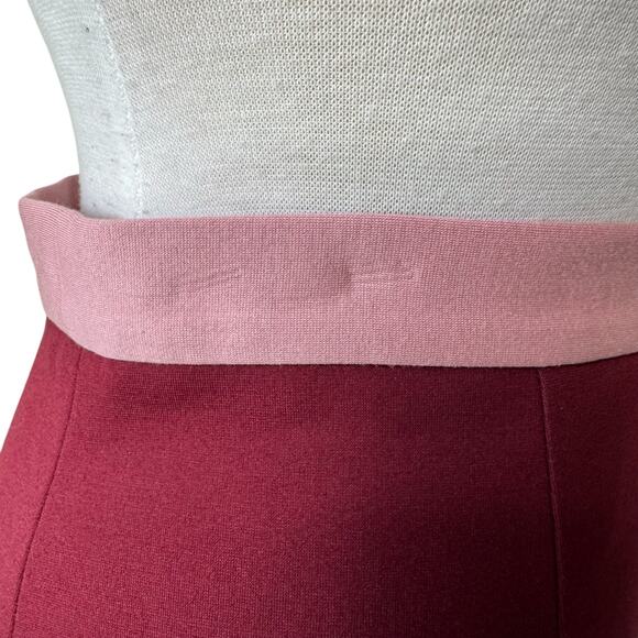 ANTHROPOLOGIE Hutch Milan Color Blocked A line Mini Skirt Buttons Size 4 - Picture 5 of 11